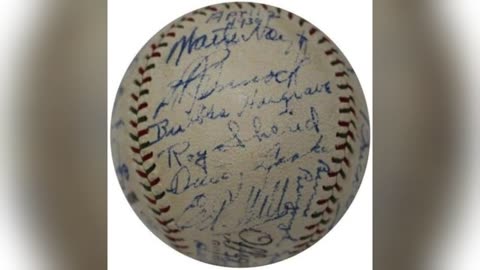 The Finest 1930 NY Yankees Team Signed Baseball Babe Ruth - Autographed Baseballs