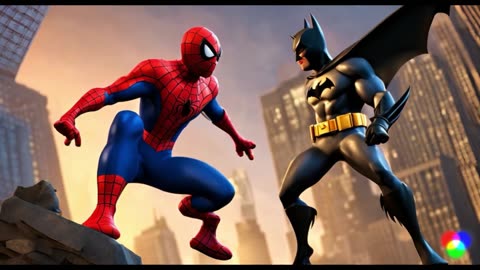 SpiderMan and Batman | Superheroes Unite | Kids AI animated News Channel