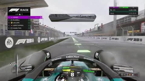 F1® 23 Formula 1 Dutch Grand Prix | Wet Weather Mastery | PS4 Gameplay