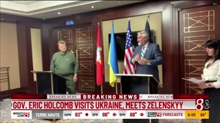 September 5, 2024 - Indiana Governor Eric Holcomb Visits Ukraine, Meets with Zelenskyy