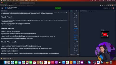 Introduction to Programming & Python | Python Tutorial - Day #1