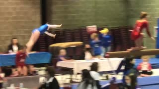 Gymnastics Hot Springs vault Gip 1