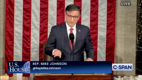 Mike Johnson Drops MASSIVE Truth Bomb, Infuriates Democrats In First Speech As House Speaker