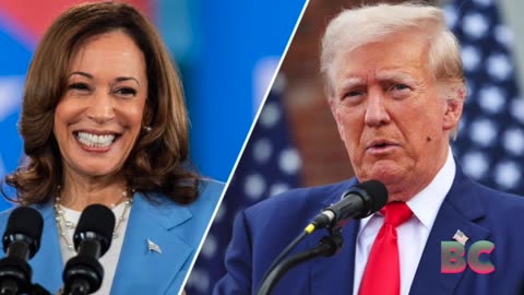 Harris, Trump, hold dueling campaign events