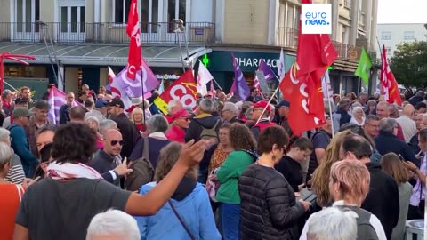 Thousands protest across France against Macron's choice of PM