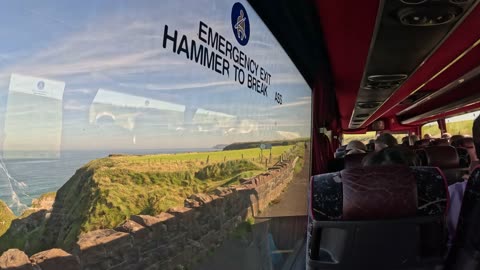 Mark Clark Portrush Seabank bus ride 2024..