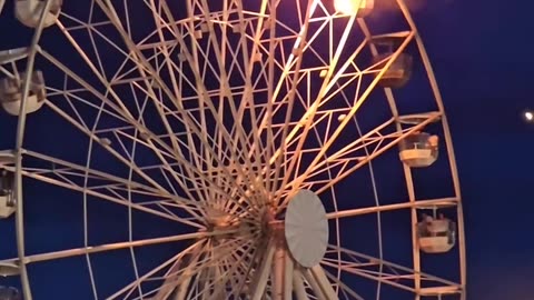 Ferris Wheel Catches Fire Highfield Festival in Leipzig