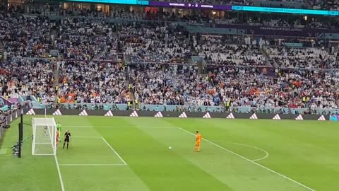 ARGENTINA VS NETHERLANDS MESSI PENALTY WIN SHOOTOUT