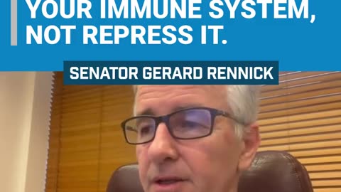 Sen Gerard Rennick - repeated doses of the vaccines are making the immune system weaker.