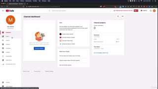 Creating A YouTube Channel