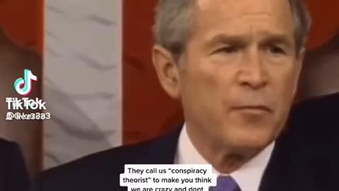 George Bush talking about clones