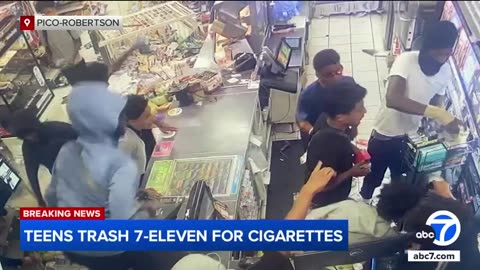 ICYMI: Shocking surveillance video of LOOTING @ 7/11 store in the Pico-Robertson neighborhood