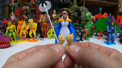 Masters Of The Universe Masterverse Revelation Sorceress Action Figure Review! MOTU Masterverse!