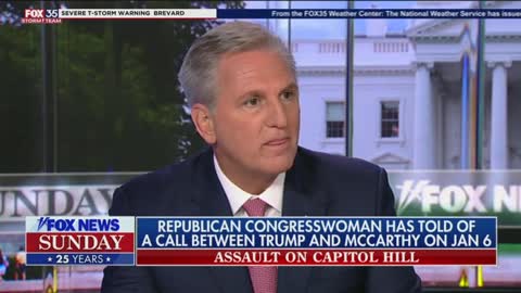 Kevin McCarthy on "Fox News Sunday"