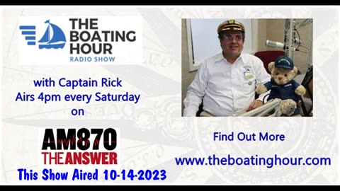 The Boating Hour Radio Show 10-14-2023