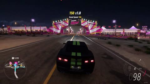 Forza Horizon 5 - Exploring Mexico at Night in a Chevy Camaro