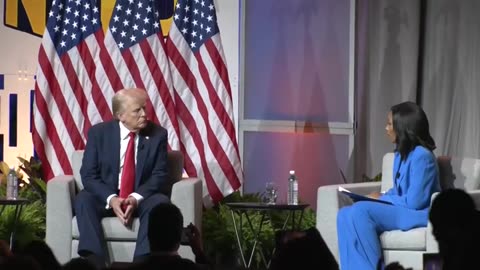 Trump Unloads On Journalist At Black Event For Starting Event By Accusing Him Of Racism