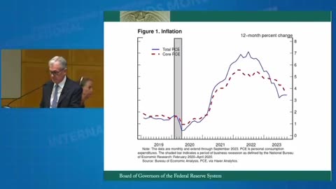 FED Chair Jerome Powell after getting heckled by a climate activist: "Just close the f*cking door"