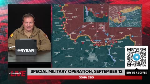 ❗️🇷🇺🇺🇦🎞 RYBAR HIGHLIGHTS OF THE RUSSIAN MILITARY OPERATION IN UKRAINE ON Sep.12, 2024