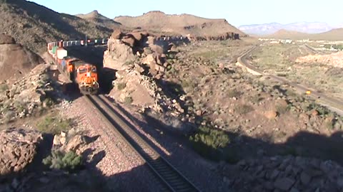 Ringling Bros. Circus Train at Castle Rock, UT