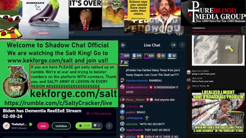 Shadow Chat Official and Salty Cracker Afterparty archive.