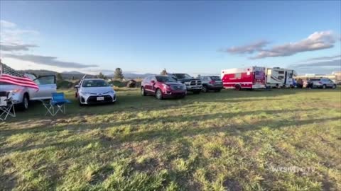 The People's Convoy -HONK HONK!!! Arriving in Post Falls, Idaho - 5/1/2022