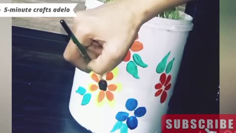 Mother's Day gift ideas are the easiest way to make a beautiful vase.| 5-minute crafts adelo