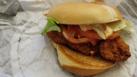 Jack In The Box Spicy Chicken Sandwich