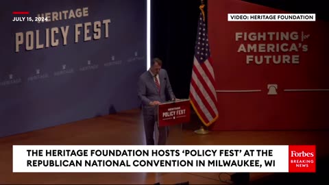 Gov. Kevin Stitt Bashes Biden, Praises Trump During Heritage Foundation Remarks At The RNC