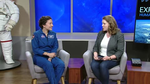 Astronauts Koch and Meir React to International Space Station Mission Updates