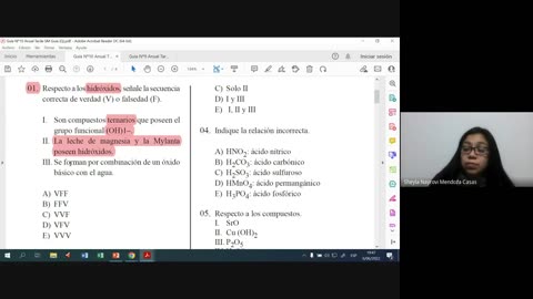 TRILCE ANUAL SM 2022 | SEMANA 10 | QUÍMICA