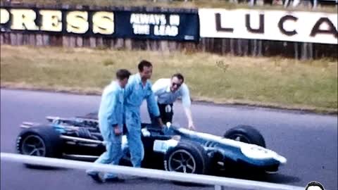 Rare Footage of Silverstone Circuit Grad Prix 1967