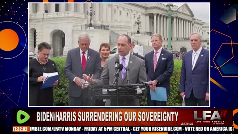 BIDEN-HARRIS WANT TO SURRENDER OUR SOVEREIGNTY