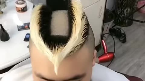 Very funny hair style comedy hair cutting 😜✂️