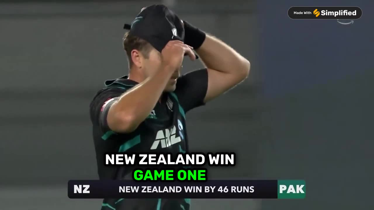 NZ vs PAK 1st T20I - Cricket Highlights