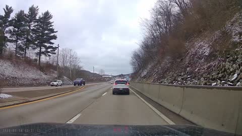 Pittsburgh Trip (Dash Cam) Timelapse 1/18