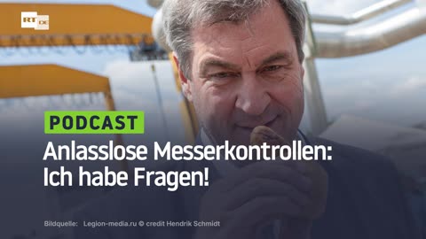 Anlasslose Messerkontrollen: Ich habe Fragen!