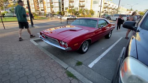 Sizzling Hot Red Vintage Car