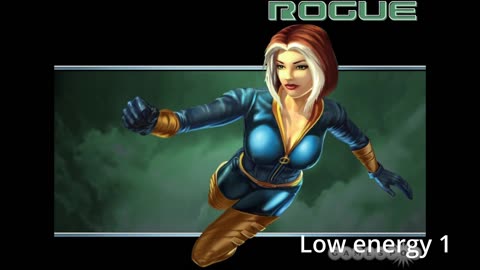 TGW: X-men Legends Rogue Voice Lines