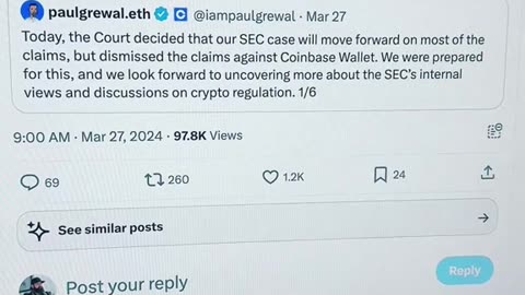 Holy shit was this a big blow for crypto! #crypto #investing #howtogetrich #moneytok