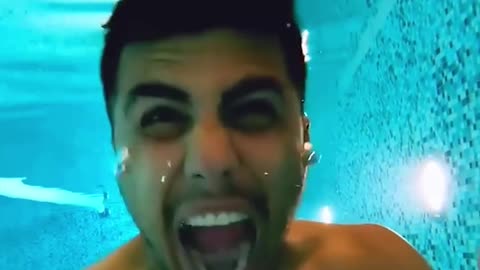 Football Players Funny Moments at Pool 💦💦