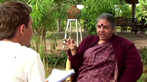 "Our Revolution Begins With Food" by Vandana Shiva