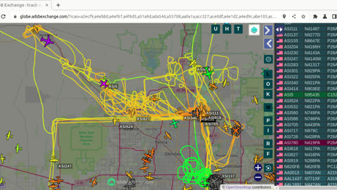 Bird Nazi N95435 over Wittmann AZ - more mormonati data -