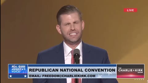 Eric Trump SLAMS Biden administration