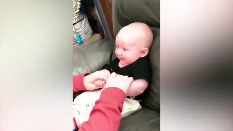 Babies laughing funniest cute moments 🤣🤣🤣🤣