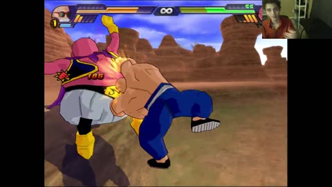 Master Roshi VS Majin Buu In A Dragon Ball Z Budokai Tenkaichi 3 Battle With Live Commentary