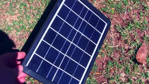 Andowl SOLAR PANEL Q-T45 Receive sunlight into electricity with mini portable solar panel