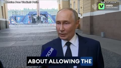 President Putin On NATO Long Range Missiles