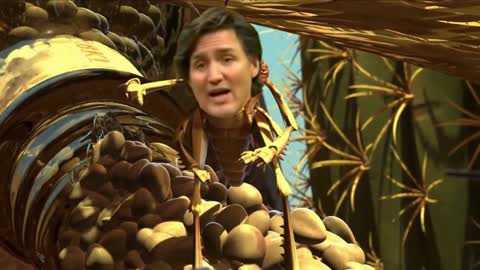 Trudeau Power Grab: bugs life parody