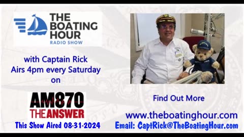 The Boating Hour with Captain Rick 08-31-2024